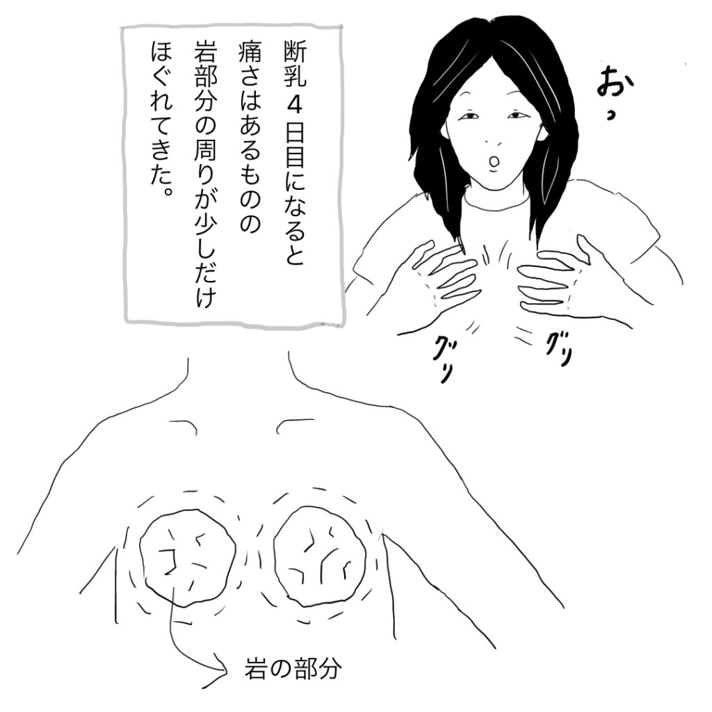 断乳した話⑤　一コマ目